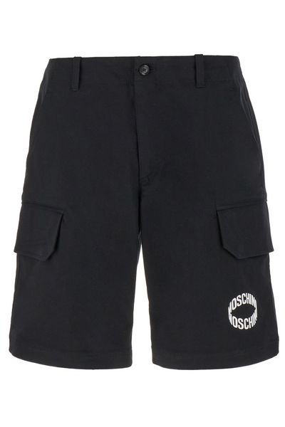 Moschino Logo Printed Bermuda Shorts