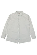 Maison Mihara Yasuhiro Logo-Patch Deconstructed Combo Shorts