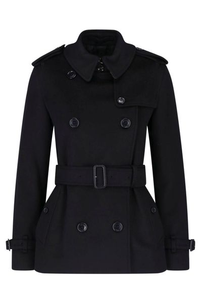 Burberry Kensington Double Breasted Trench Jacket