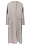 Max Mara Atelier Crewneck Long-Sleeved Coat