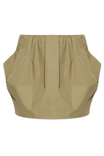 Balmain Pleated Pocket Mini Skirt