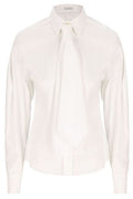 Brunello Cucinelli Tie-Detail Monile Shirt