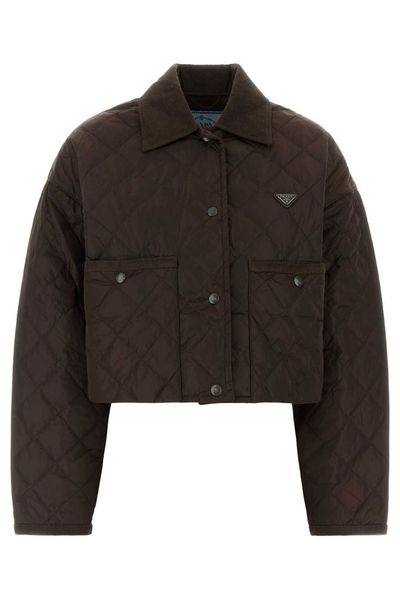 Prada Quilted Cropped Jacket