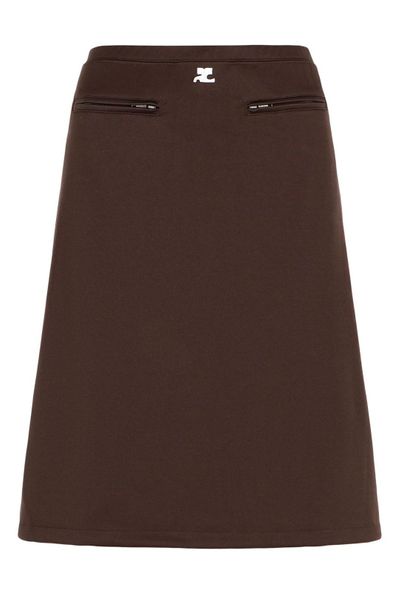 Courrèges Interlock Tracksuit Skirt