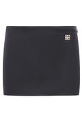 Givenchy Logo Plaque Mini Skirt