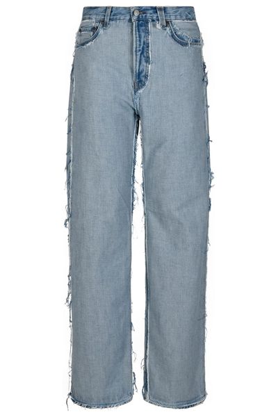 Acne Studios Frayed Denim Jeans