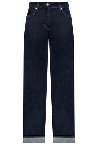 Peserico Turn-Up Hem Jeans
