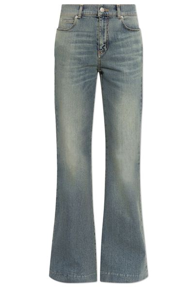 Alexander McQueen Flared-Leg Jeans