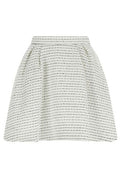 Alessandra Rich Striped Tweed Skirt