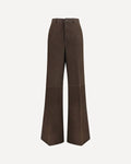 Rick Owens Wide-Leg Suede Pants