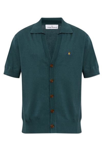 Vivienne Westwood Short Sleeve Button Cardigan