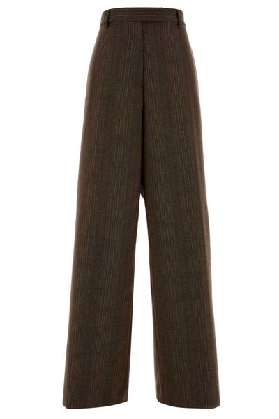 Dries Van Noten Striped Wide Leg Pants