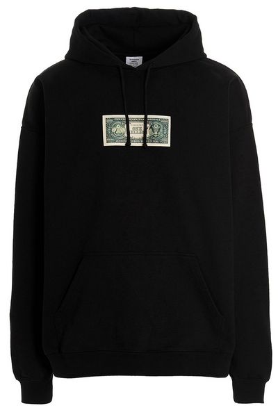 Vetements Graphic Printed Drawstring Hoodie