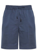 Brioni High Waist Drawstring Shorts