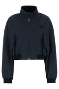 Miu Miu Cropped Zip-Up Jacket