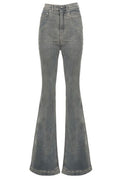 Rick Owens DRKSHDW High-Rise Flared Jeans