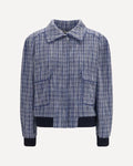 Kiton Zip-Up Tweed Jacket