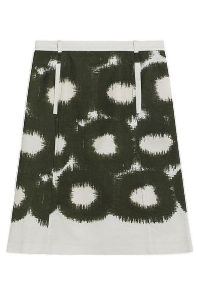 Prada Pattern-Printed Skirt