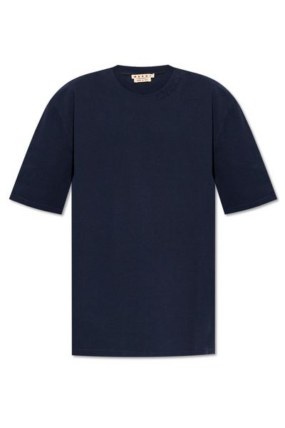 Marni Logo Patch Crewneck T-Shirt