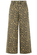 Ganni Wide-Leg Printed Jeans
