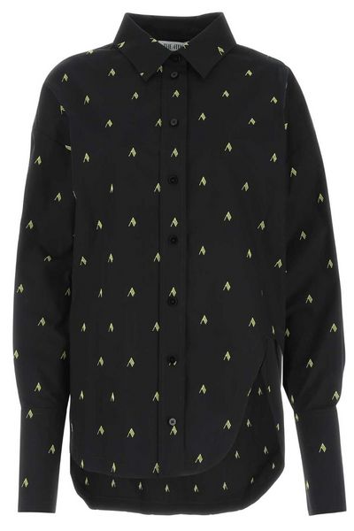 The Attico Diana Oversized Buttoned Shirt