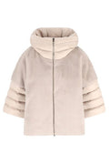 Herno Satin Alternative Fur Cape