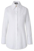 Balmain Button-Up Long-Sleeved Poplin Shirt
