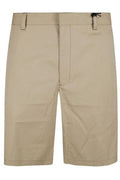 Prada Logo-Patch Shorts