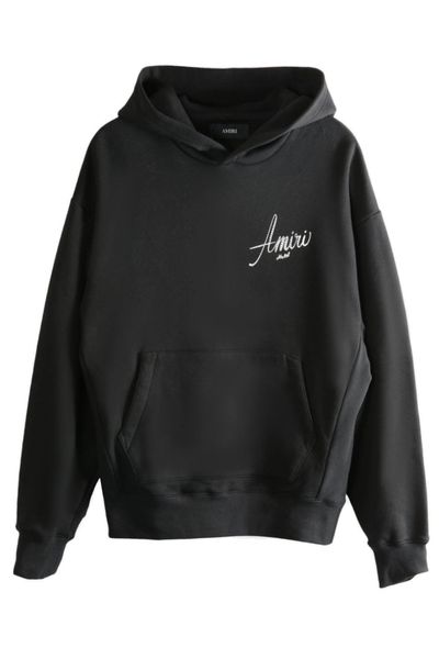 Amiri Logo Embroidered Hoodie