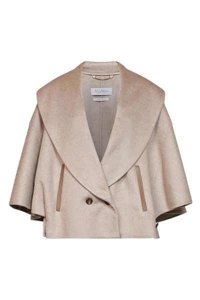 Max Mara Double Breasted Cape