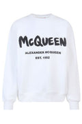 Alexander McQueen Logo Printed Crewneck Sweatshirt