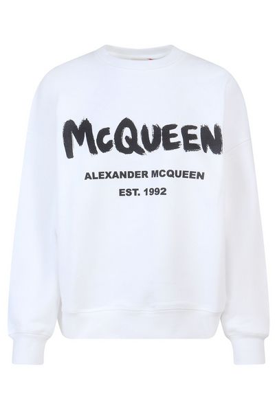 Alexander McQueen Logo Printed Crewneck Sweatshirt