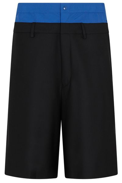 Ambush Contrasted Waist Knee-Length Shorts