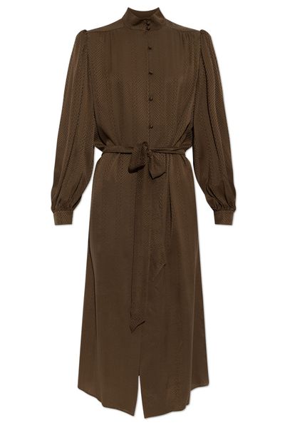 Valentino Belted Midi Shirt Dress