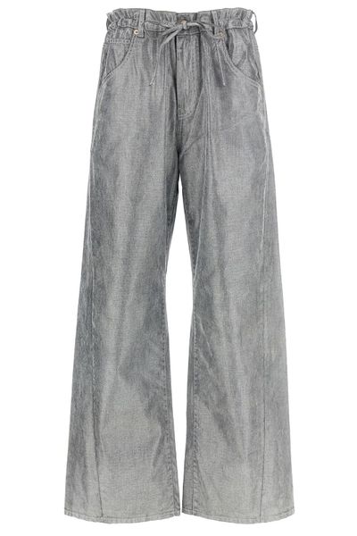 DARKPARK Iris Paper Bag Lurex Denim Jeans