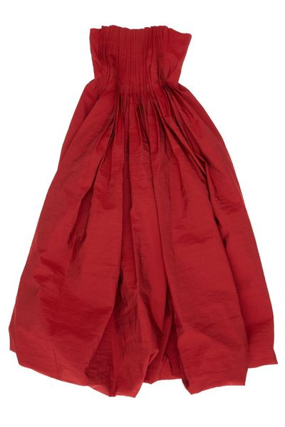 Magda Butrym Magda Burtym Strapless Midi Dress
