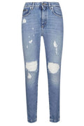 Dolce & Gabbana Audrey Distressed Skinny Jeans