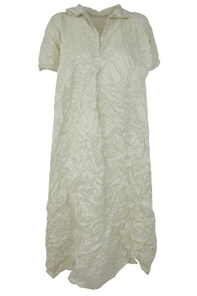 Daniela Gregis Crinkled Shirt Dress