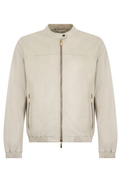 Moorer Stand-Collar Zip Jacket