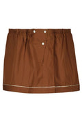 Prada Elasticated Waistband Mini Skirt