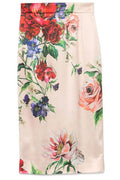 Dolce & Gabbana Floral Printed Midi Skirt