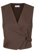 Brunello Cucinelli V-Neck D-Ring Buckled Waistcoat