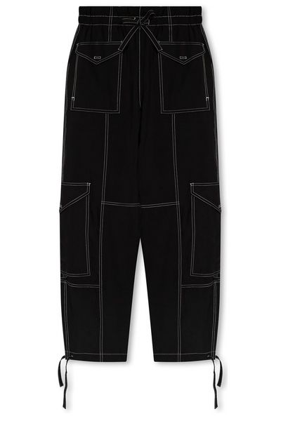 Ganni Light Slub Pocket Trousers