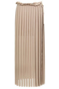 AMI Paris Pleated Maxi Skirt