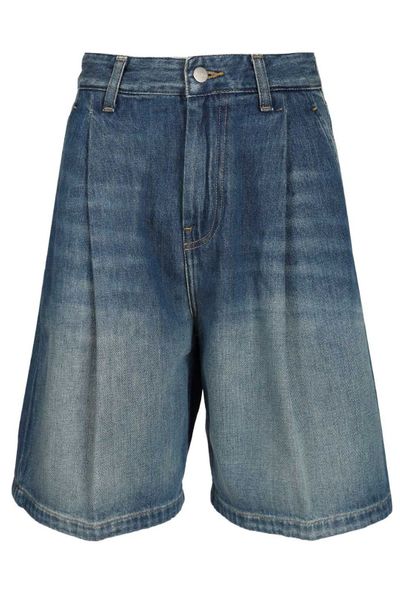 Carhartt WIP Alta Pleated Denim Shorts