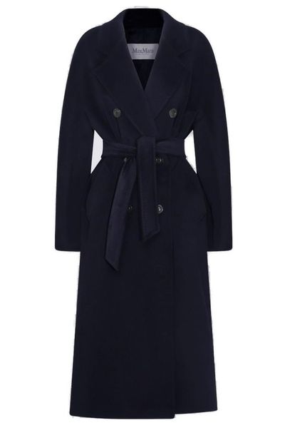 Max Mara Belted Double-Breasted Coat