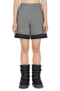 Moncler High-Waisted Tweed Shorts