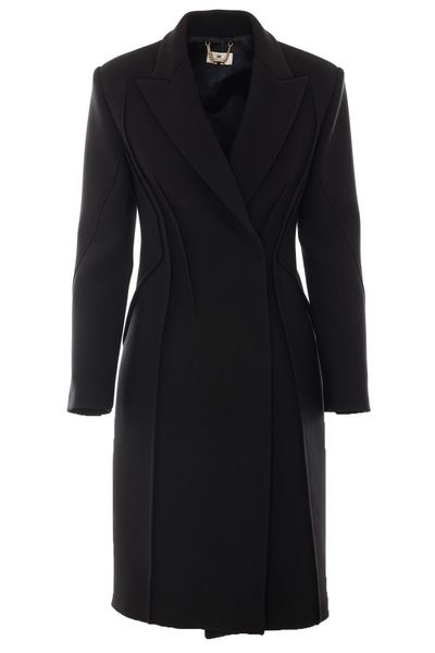 Elisabetta Franchi Tailored Asymmetric Coat