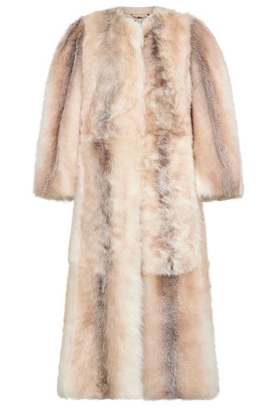 Fendi Fur Oversized Coat