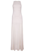 Jacquemus La Robe Maille Sculta Semi Sheer Maxi Dress